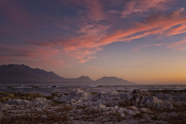 Diana Stewart: Sunrise over the Kaikoura Range