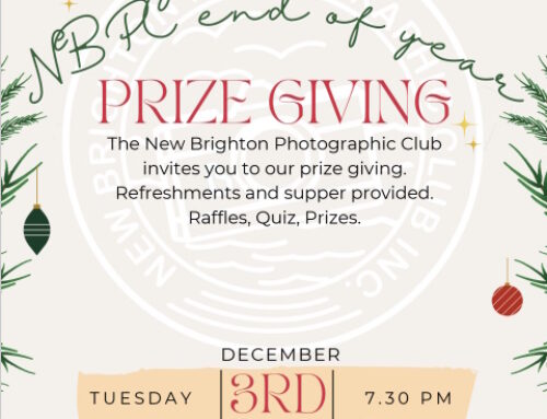 New Brighton Photographic Club Invitation